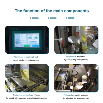 Vertical Automatic Weighing Nuts/ Legume/ Grains Packaging Machine